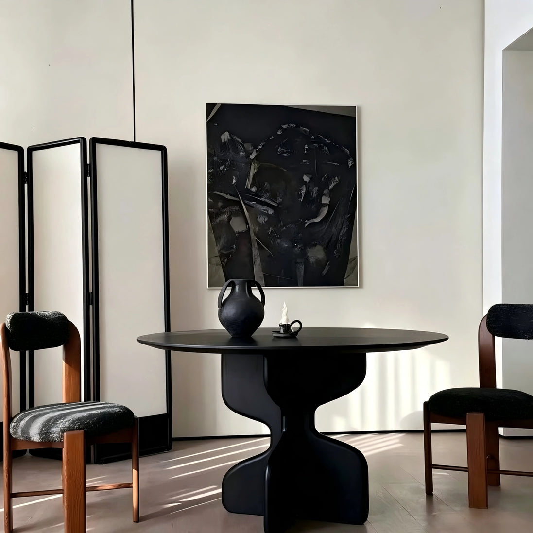 Puwabi T739 Round Cross-Base Contract Dining Table | Contract MOQ 2
