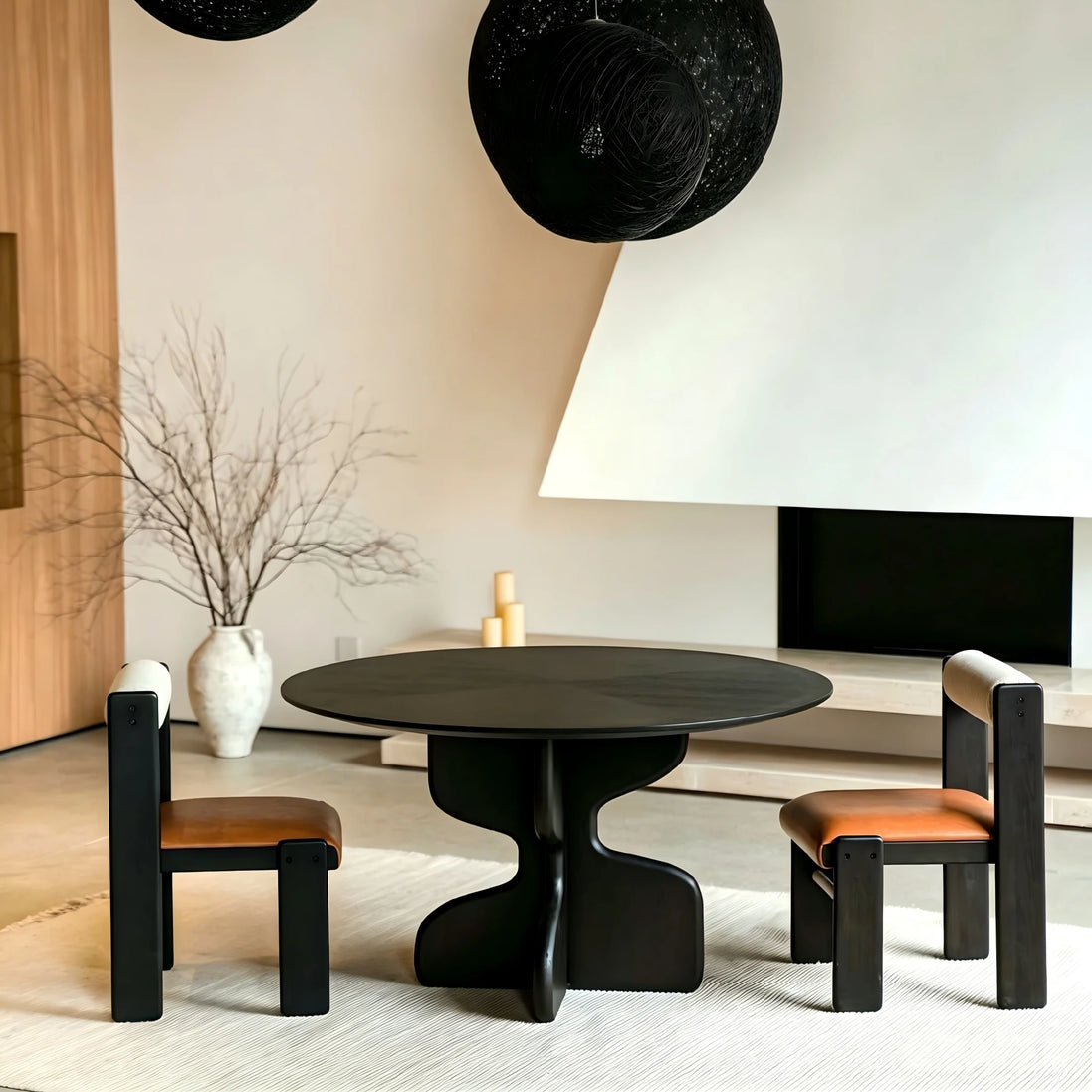 Puwabi T739 Round Cross-Base Contract Dining Table | Contract MOQ 2