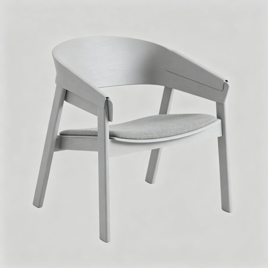 Puwabi X3108 Solid Oak Minimalist Lounge Chair | Contract MOQ 50