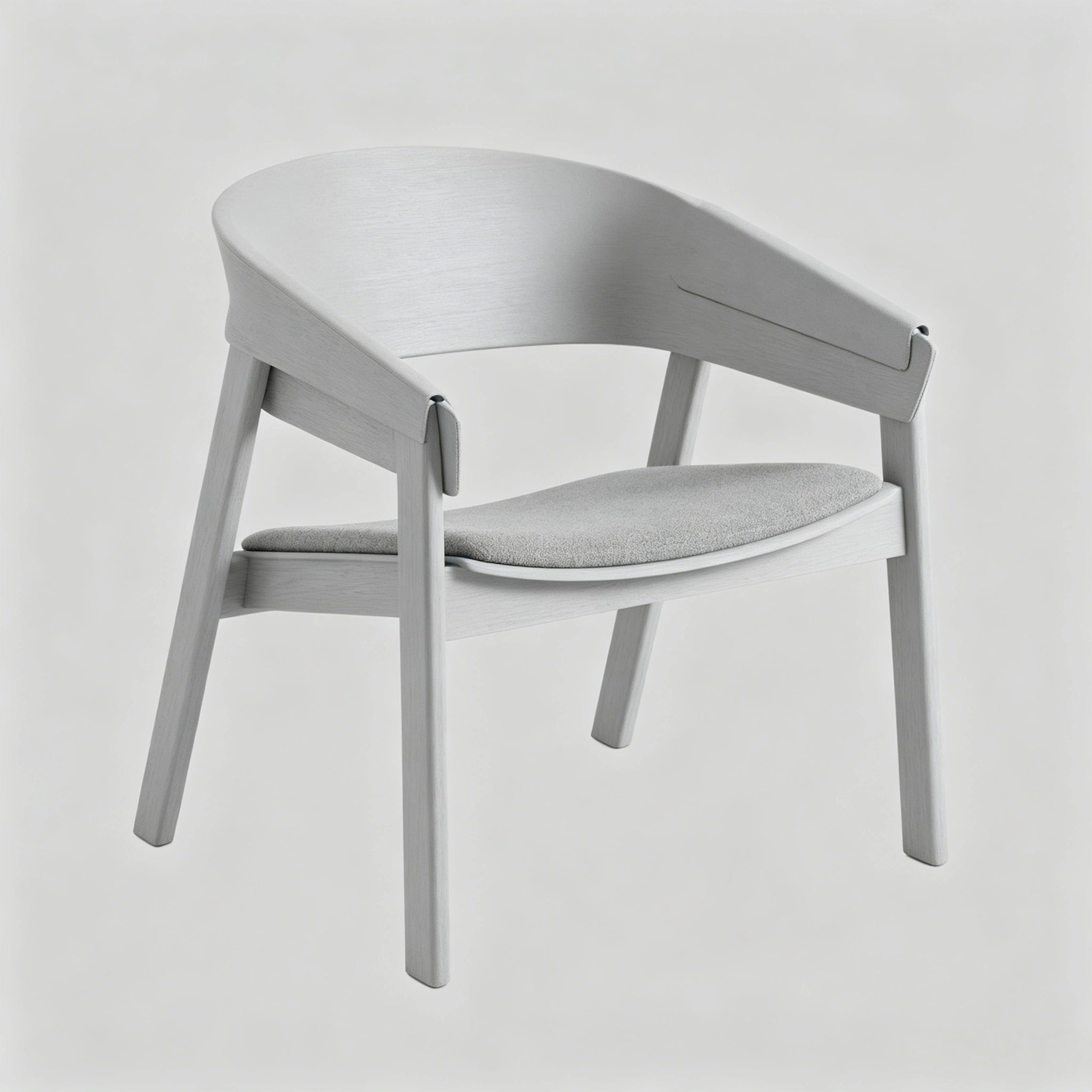 Puwabi X3108 Solid Oak Minimalist Lounge Chair | Contract MOQ 50