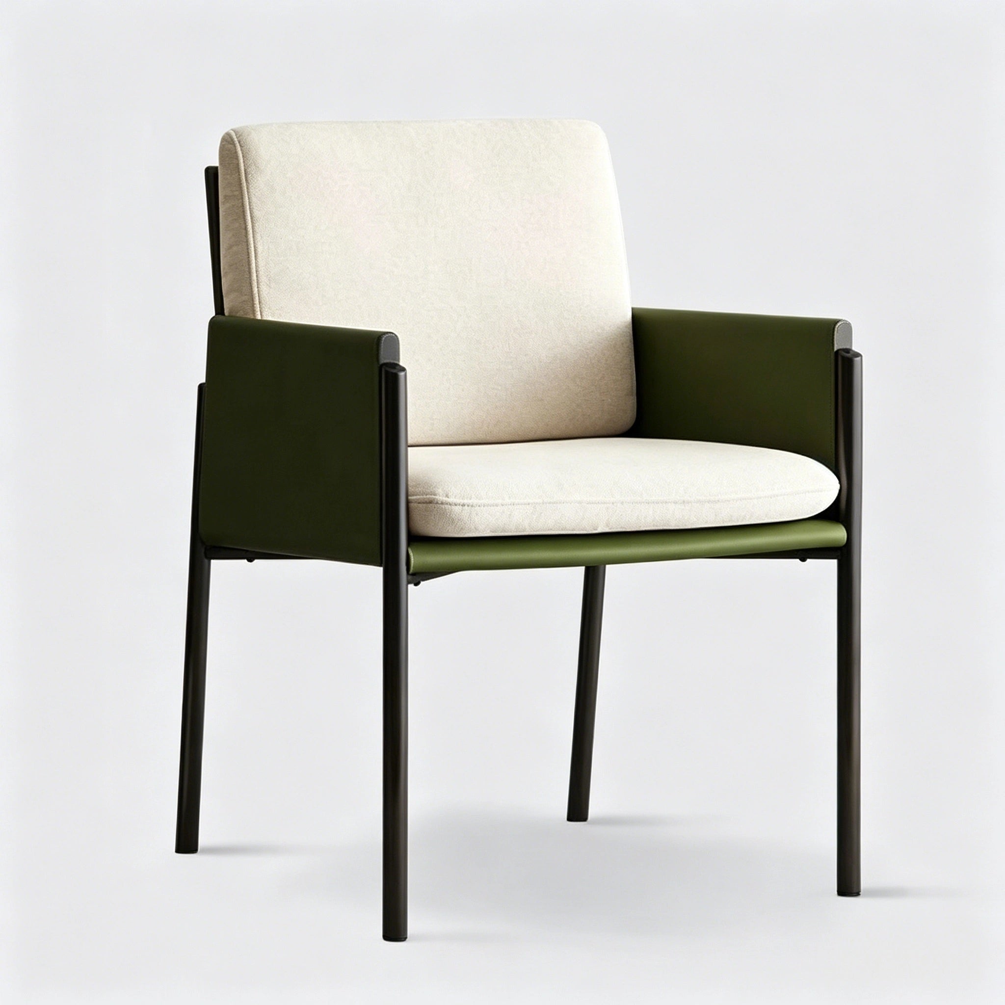 Puwabi X3166 Mixed-Material Stainless Steel Contract Armchair | Contract MOQ 50