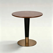 Puwabi X4113 Pedestal Commercial Coffee Table | Contract Hospitality Furniture MOQ 10
