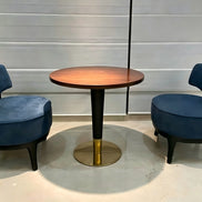Puwabi X4113 Pedestal Commercial Coffee Table | Contract Hospitality Furniture MOQ 10