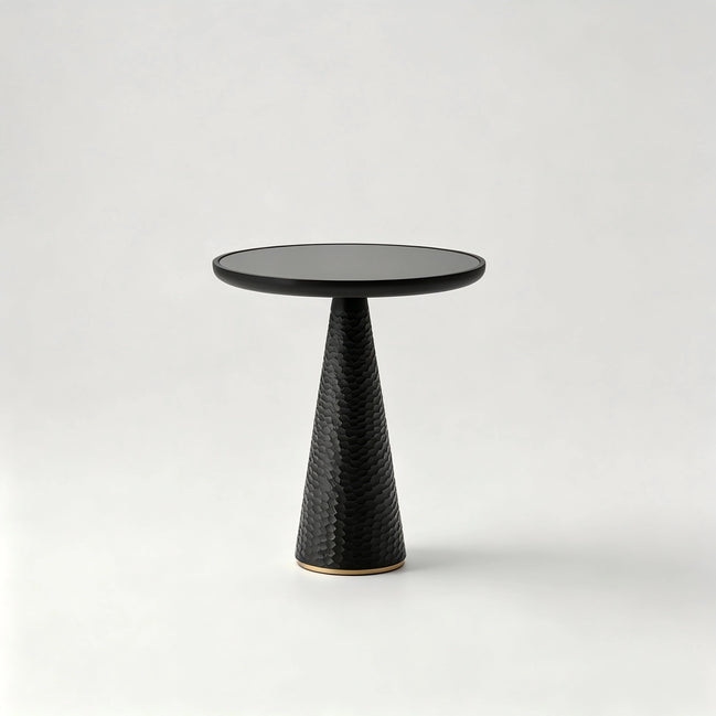 Puwabi LC354 Minimalist Pedestal Side Table | Contract Hospitality Furniture MOQ 10
