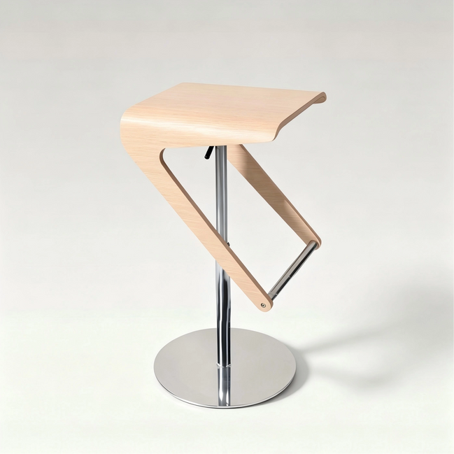 Puwabi X5002 Adjustable Bentwood Bar Stool | Contract Seating MOQ 50