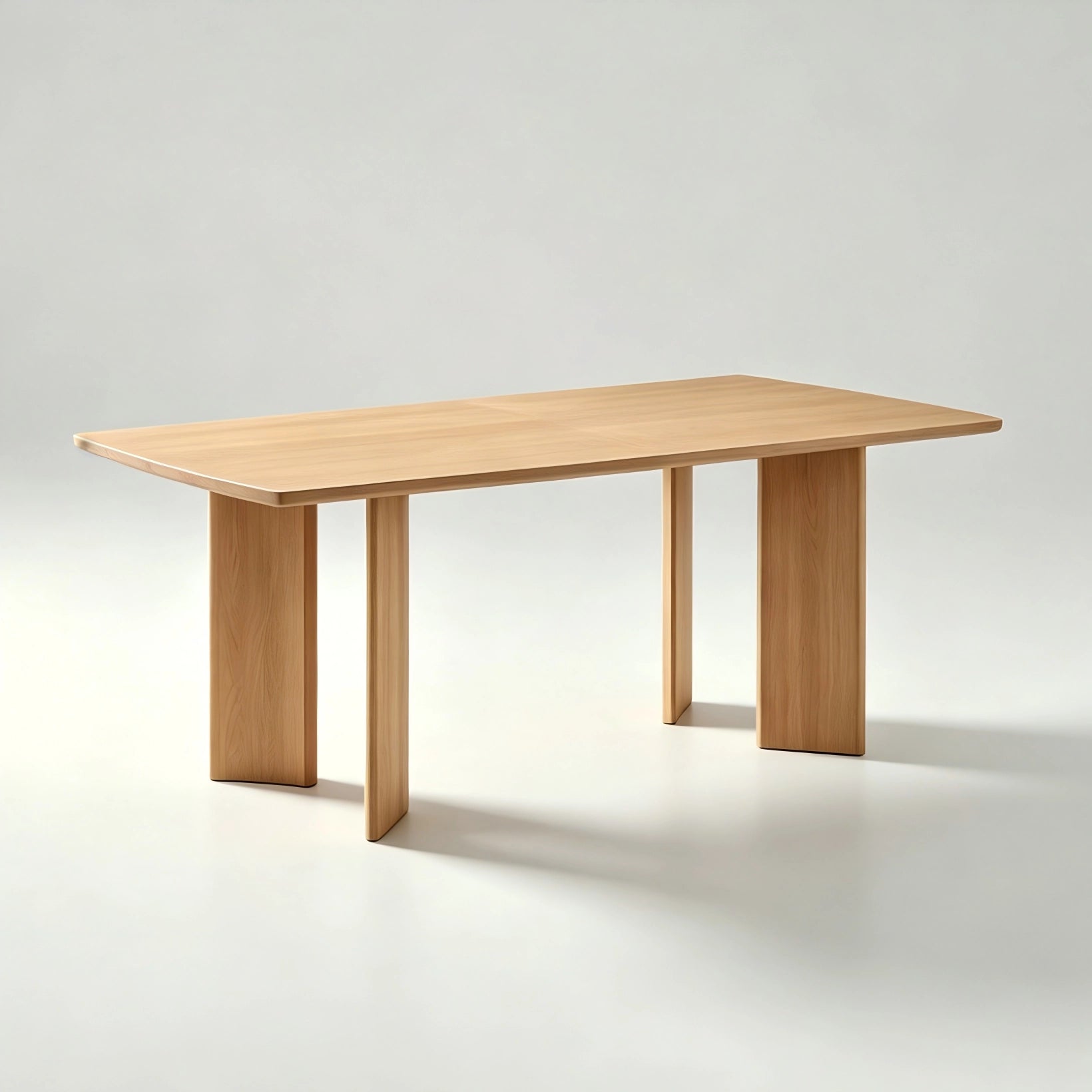 Puwabi T744 Geometric Pedestal Contract Dining Table | Contract MOQ 2