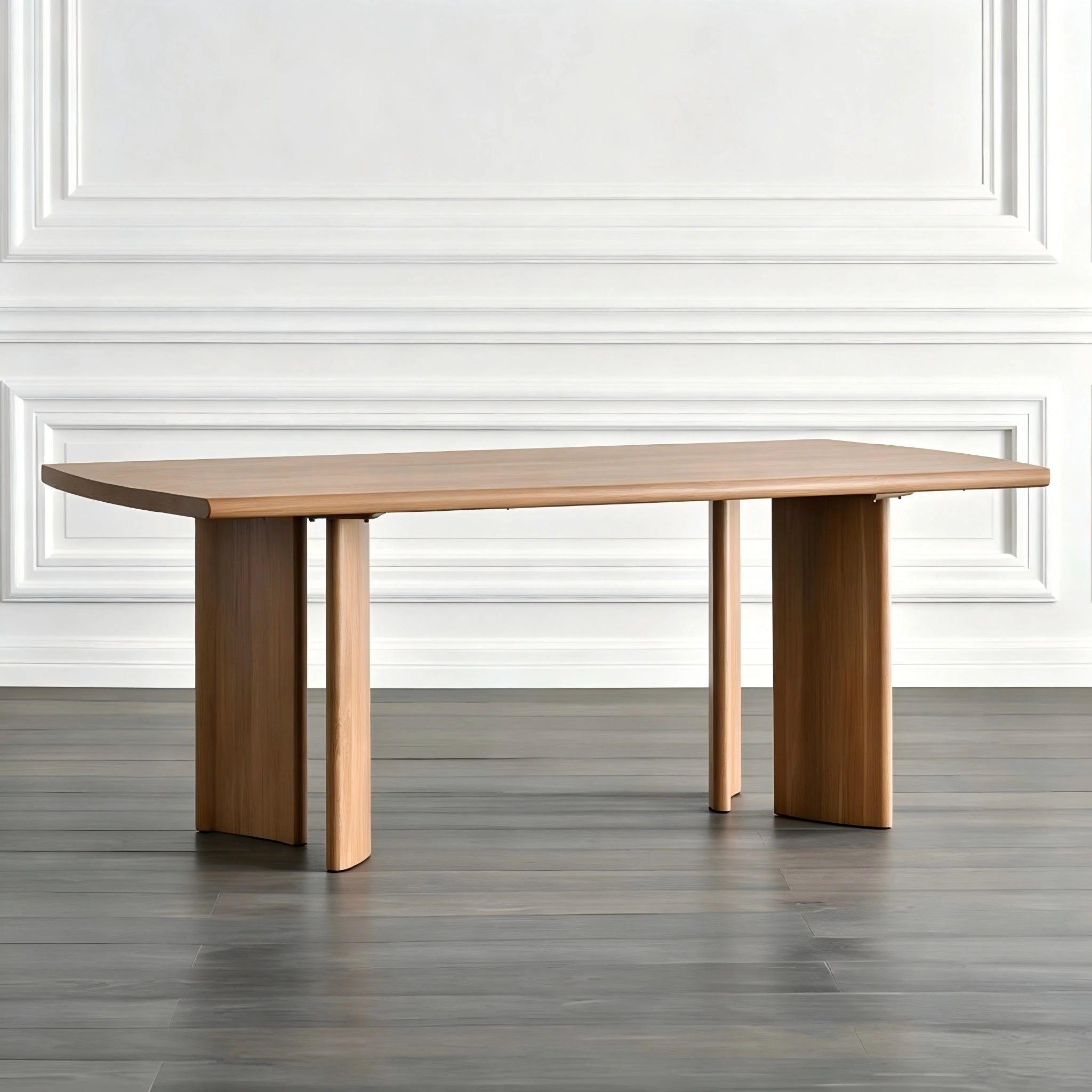 Puwabi T744 Geometric Pedestal Contract Dining Table | Contract MOQ 2