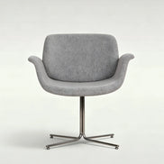 Puwabi X6049 sculptural leisure chair with modern design and smooth curves, made of durable material, ideal for stylish seating.