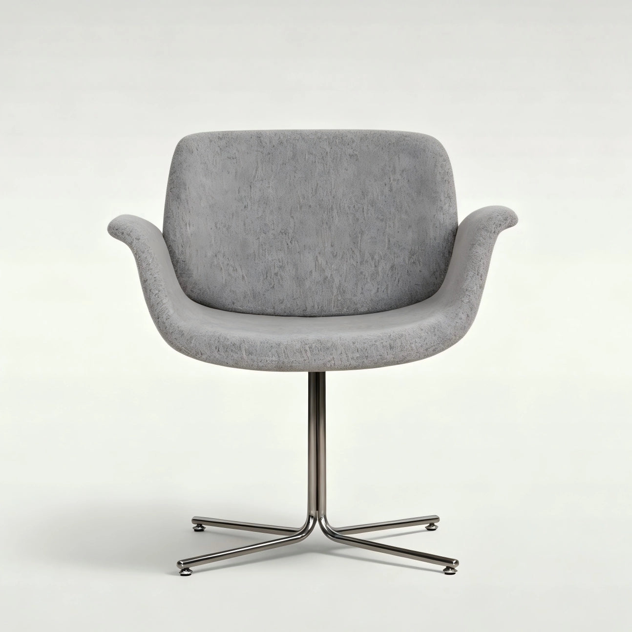 Puwabi X6049 sculptural leisure chair with modern design and smooth curves, made of durable material, ideal for stylish seating.