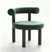 Puwabi X3157 geometric sculptural leisure chair with modern design and sleek shape, shown in a contemporary setting.