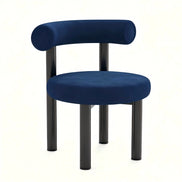 Puwabi X3157 geometric sculptural leisure chair with modern design and smooth curves, ideal for stylish seating.